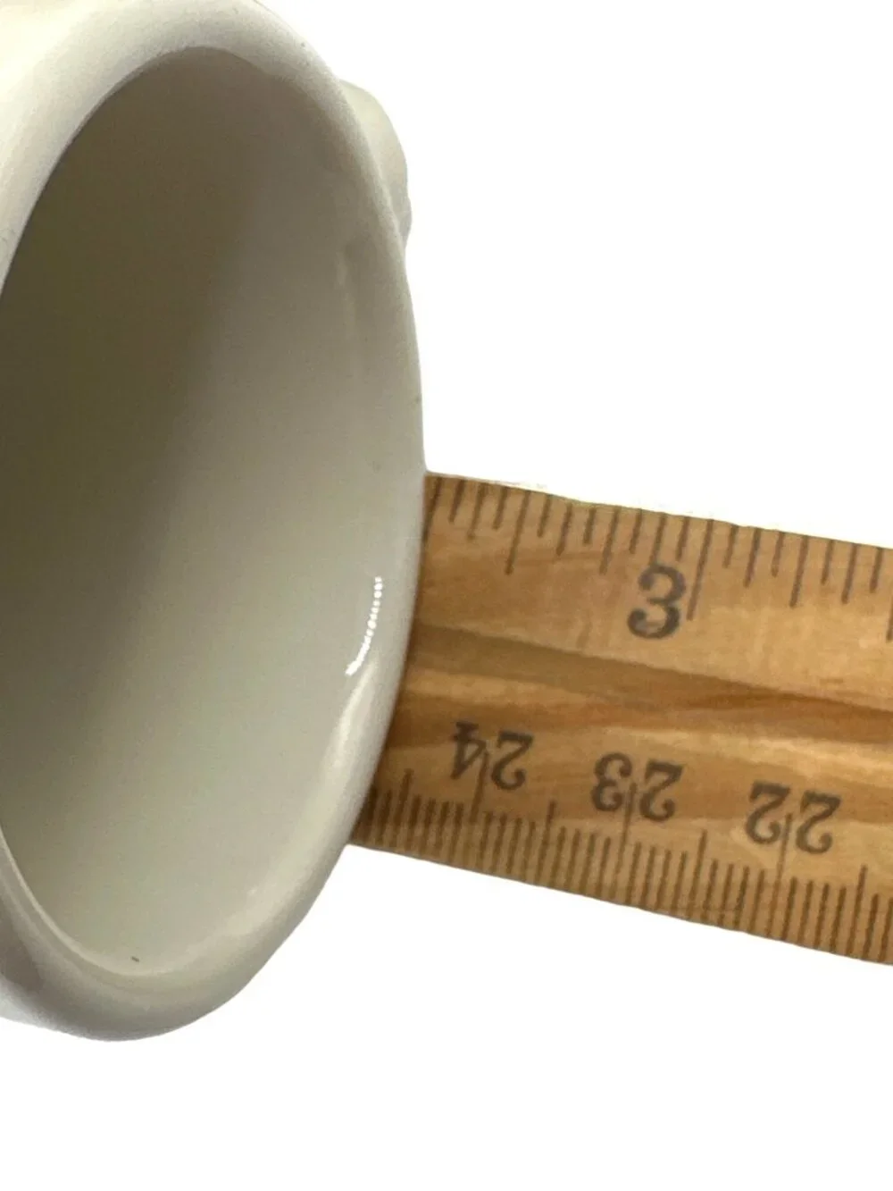 Espresso Demitasse Cup 2.34 oz Tuxton Coffee Off White 2